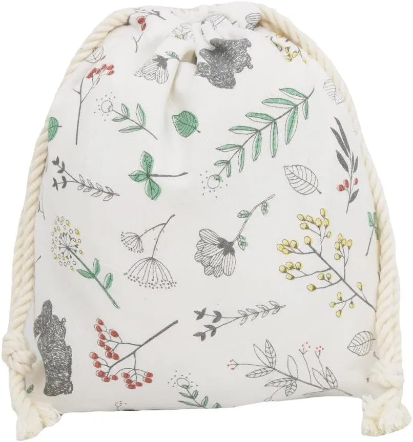 1Pcs Makeup Bag Travel Drawstring Cosmetic Bag Pouch (Forest)