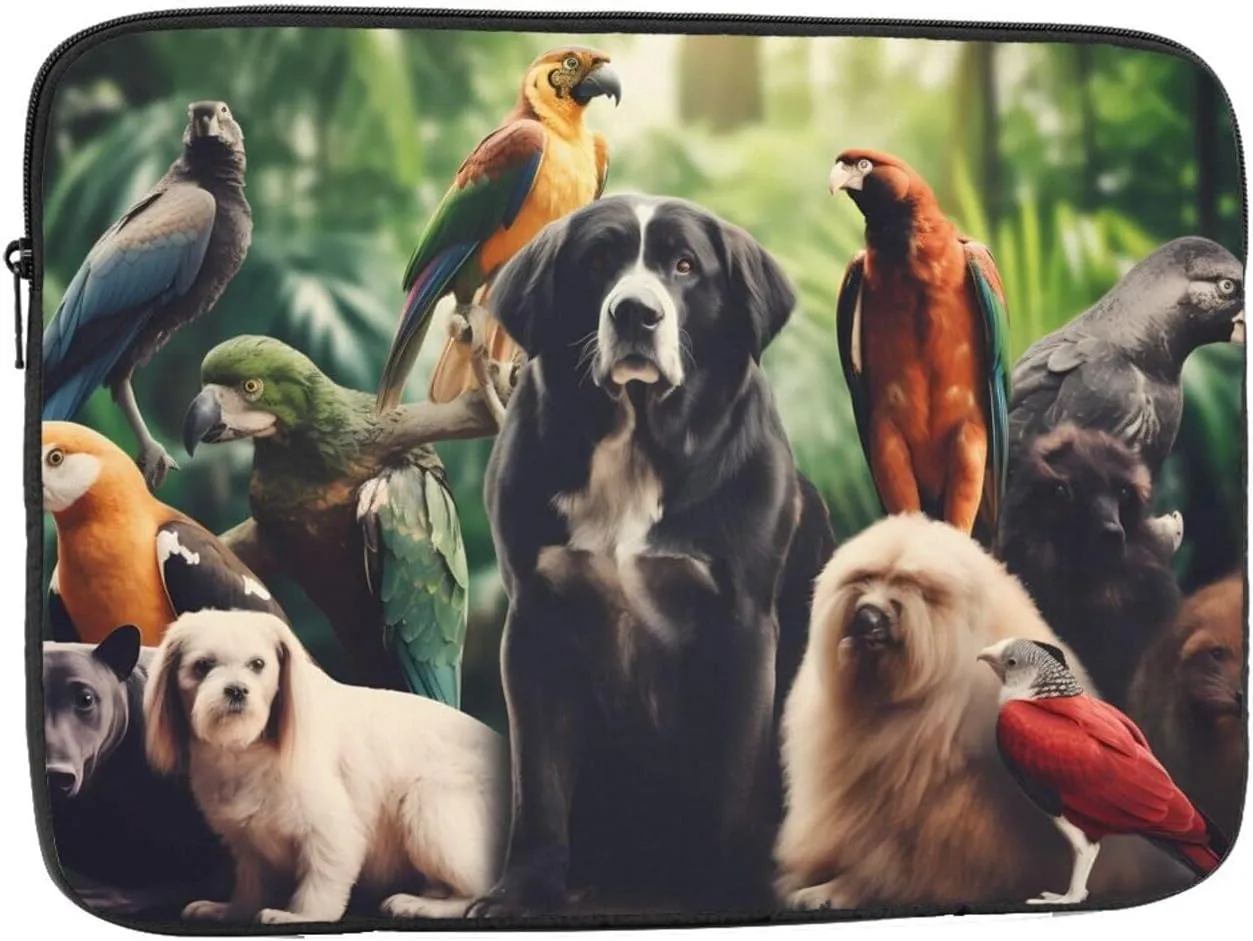 Animal Collection Laptop Inner Bag 17 Inch Laptop Sleeve Case For Laptop Briefcase Carrying Bag Pouch Skin Cover