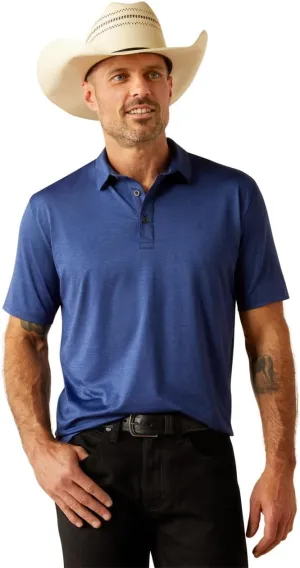 ARIAT Mens Charger 2.0 Fitted Polo SS