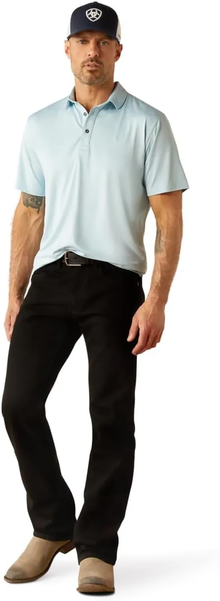 ARIAT Mens Charger 2.0 Fitted Polo SS