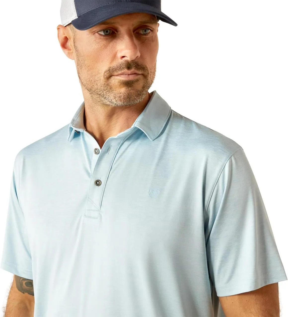 ARIAT Mens Charger 2.0 Fitted Polo SS