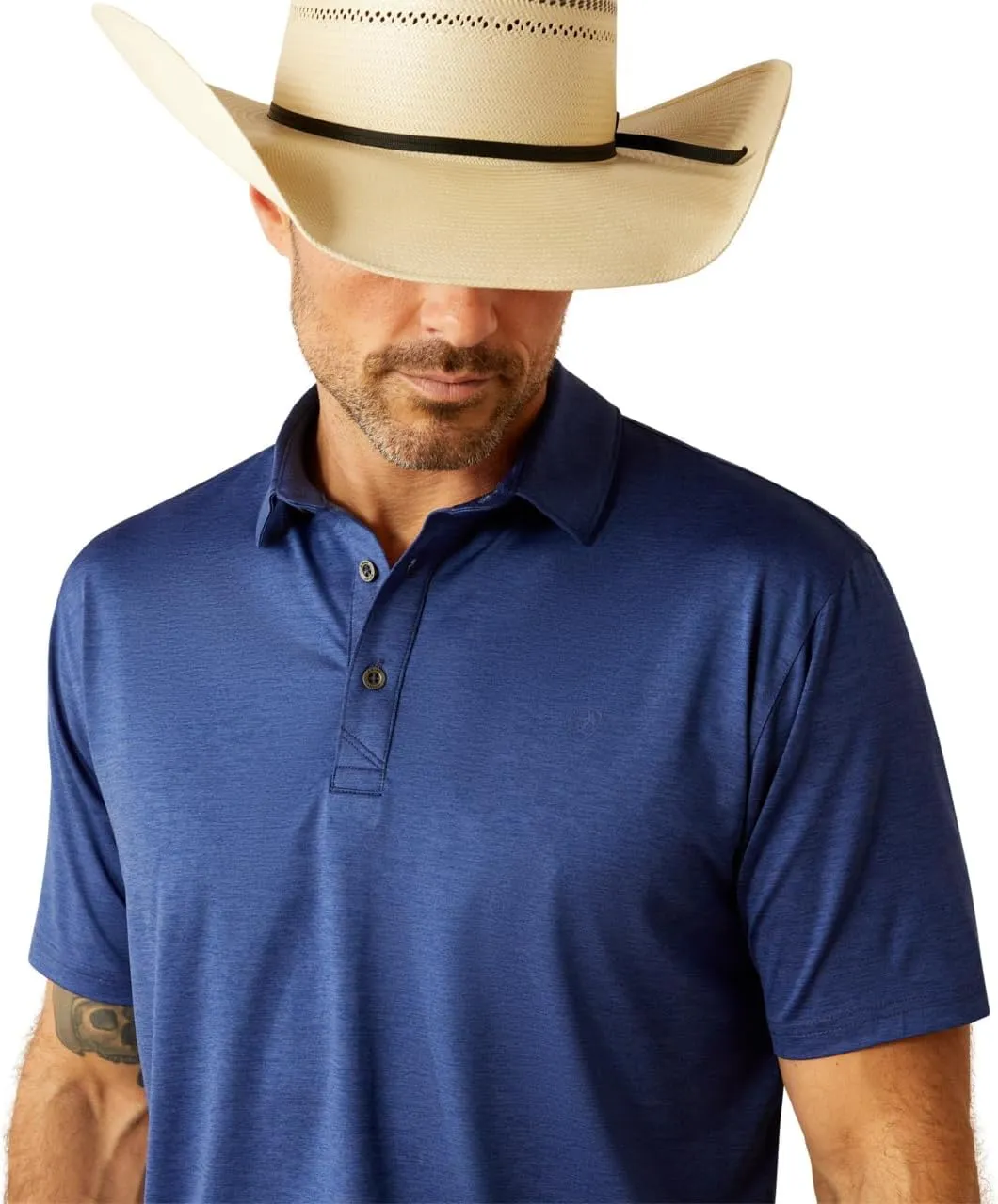 ARIAT Mens Charger 2.0 Fitted Polo SS