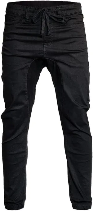 Ashen Fane Men's Trendy Harem Twill Slim Fit Casual Jogger Pants