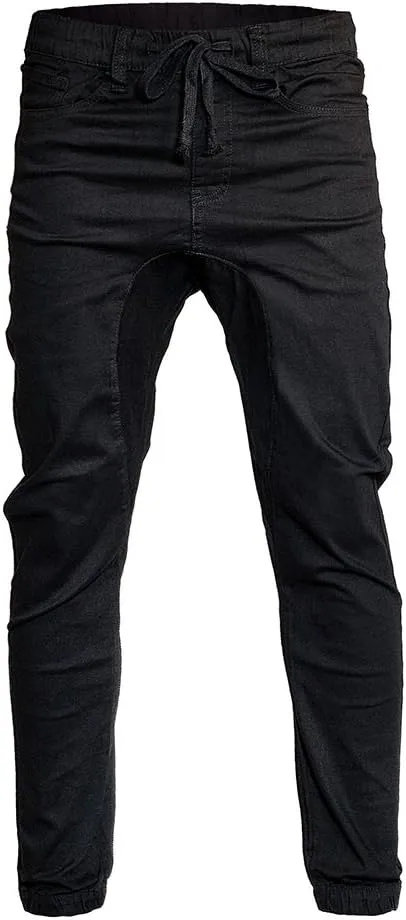 Ashen Fane Men's Trendy Harem Twill Slim Fit Casual Jogger Pants