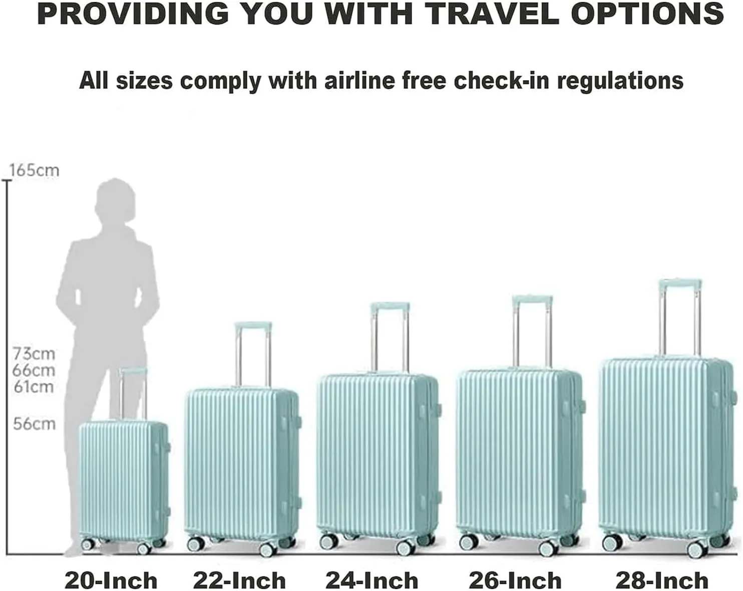 BKEKM Carry On Luggage Portable Luggage Wet and Dry Separation Luggage Suitcase Hard Shell Trolley Luggage 360 Spinner Suitcases Carry-on Luggage Lightweight
