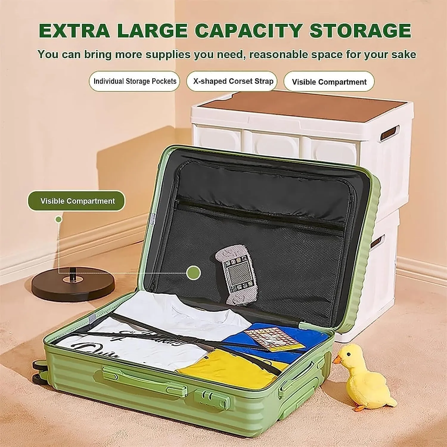 BKEKM Carry On Luggage Portable Luggage Wet and Dry Separation Luggage Suitcase Hard Shell Trolley Luggage 360 Spinner Suitcases Carry-on Luggage Lightweight