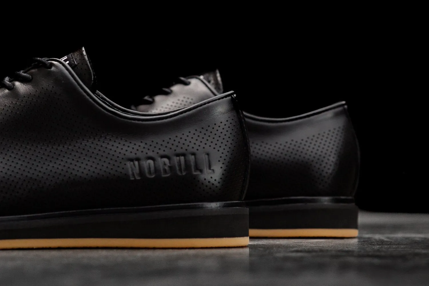 BLACK LEATHER DRESS SHOE (MEN'S)