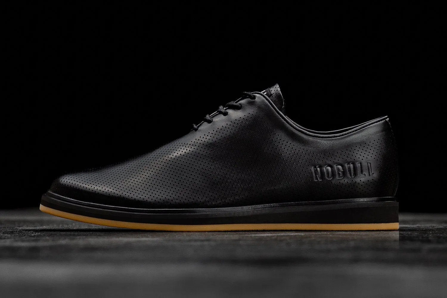 BLACK LEATHER DRESS SHOE (MEN'S)