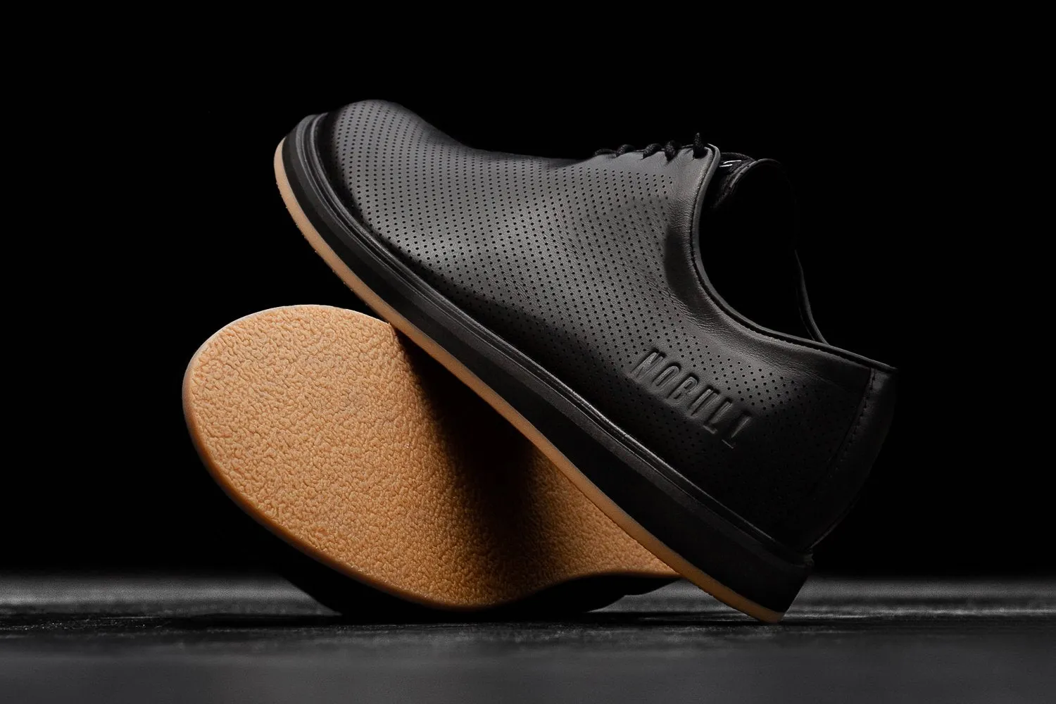 BLACK LEATHER DRESS SHOE (MEN'S)