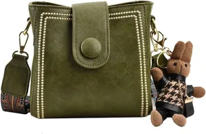 Bootara Bucket Bag, Womens Retro Water Bucket Shoulder Bag, Vintage Crossbody Bag, With Adjustable Wider Shoulder Strap