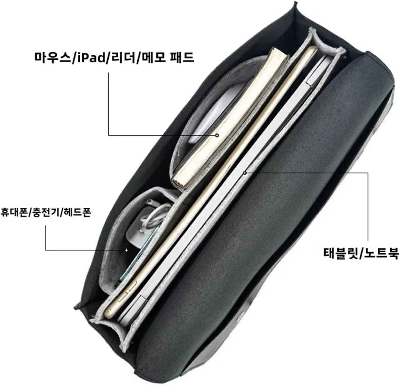 Briefcases Water-Resistant Single Shoulder Computer Bag Pure Color Briefcase for 3 4 6 Inch Laptops Business(Black,15.6 inch)
