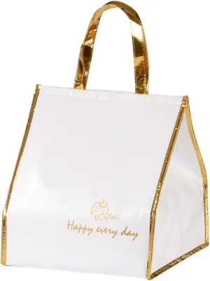 Cabilock Thermal Bag Insulated Cake Packing Bag for Baking Portable Food Carrying Pouch for Home Outdoor