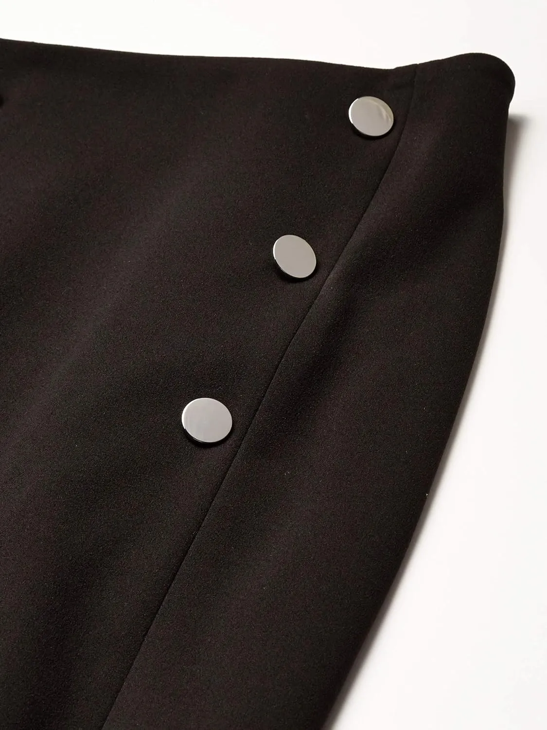 Calvin Klein Women's Pencil Skrt with Buttons