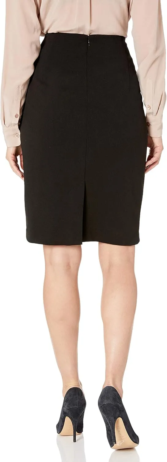 Calvin Klein Women's Pencil Skrt with Buttons