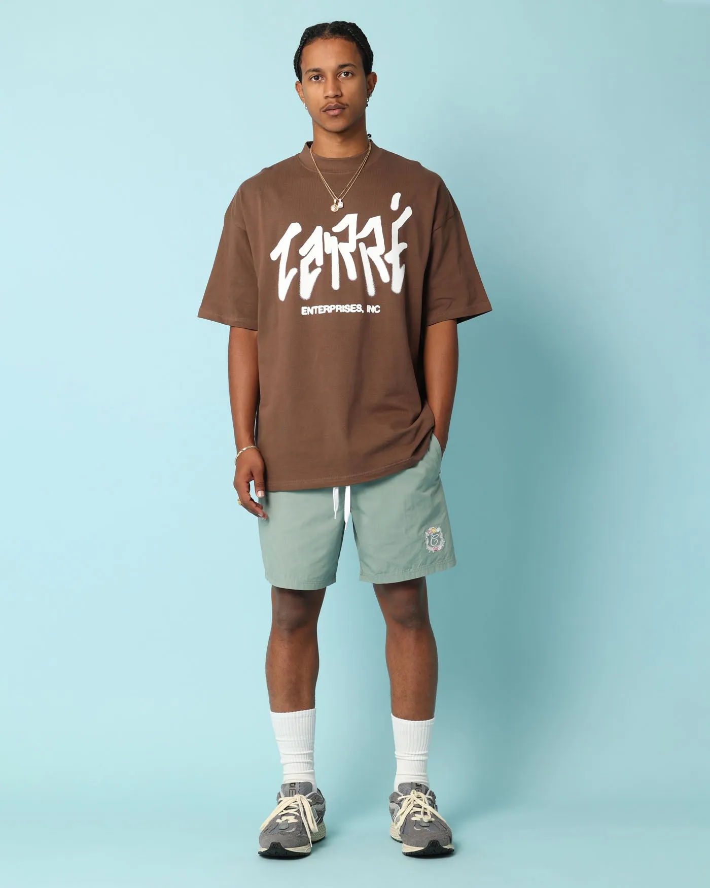 Carré Enterprise Oversized T-Shirt Brown