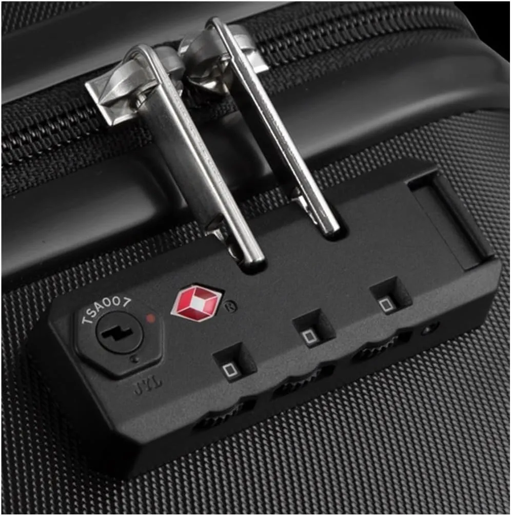 Carry-on Suitcase Luggage 20 In Luggage With Spinner Wheels,Luggage That Can Be Carried On The Plane With TSA Lock Carry-on Suitcases Carry On Luggages (Color : Black, Size : 20inch)