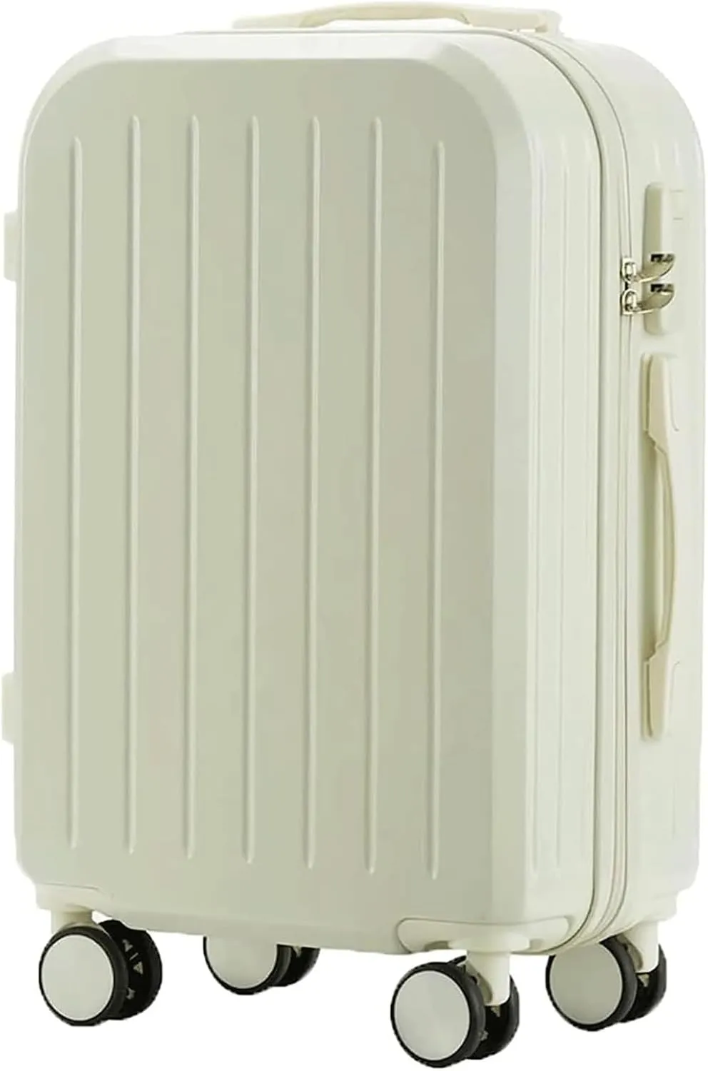 Carry-on Suitcase Luggage 20'' Lightweight Luggage Wide Handle PC Hardshell Suitcases With Spinner Wheels Carry-on Suitcases Carry On Luggages (Color : C, Size : 20 inch)
