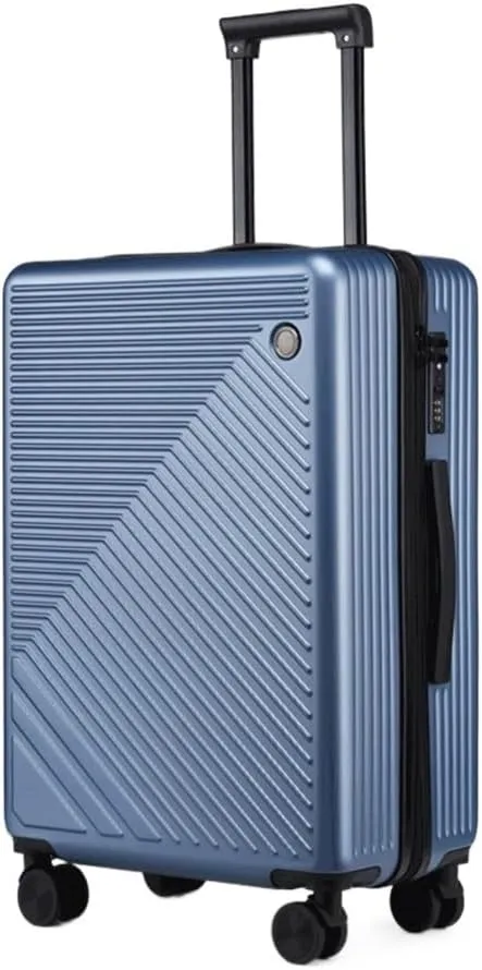 Carry-on Suitcase Luggage 20inch Lightweight Hardside 4-Wheel Spinner Travel Luggage,business Luggage For Women Carry-on Suitcases Carry On Luggages (Color : Blue, Size : 20inch)
