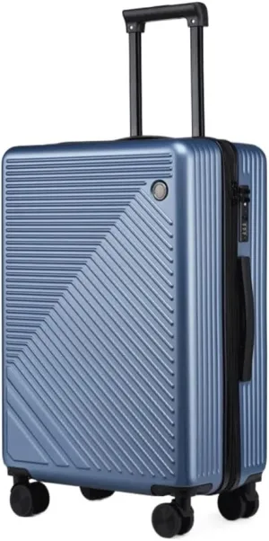 Carry-on Suitcase Luggage 20inch Lightweight Hardside 4-Wheel Spinner Travel Luggage,business Luggage For Women Carry-on Suitcases Carry On Luggages (Color : Blue, Size : 20inch)