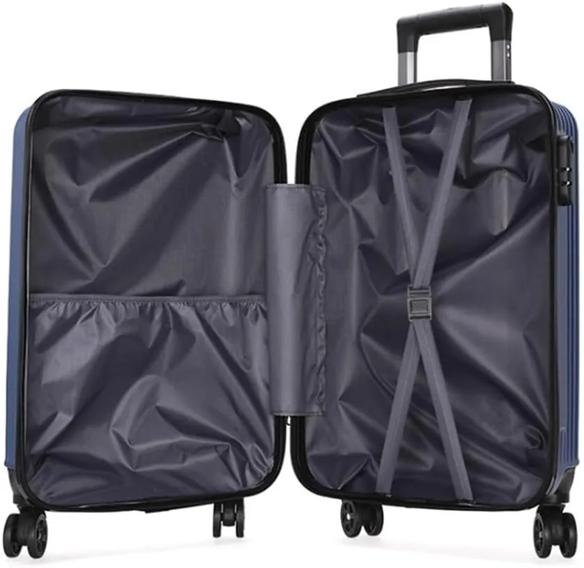 Carry-on Suitcase Luggage 20inch Lightweight Hardside 4-Wheel Spinner Travel Luggage,Scratch-resistant Carry-on Carry-on Suitcases Carry On Luggages (Color : C, Size : 20in)