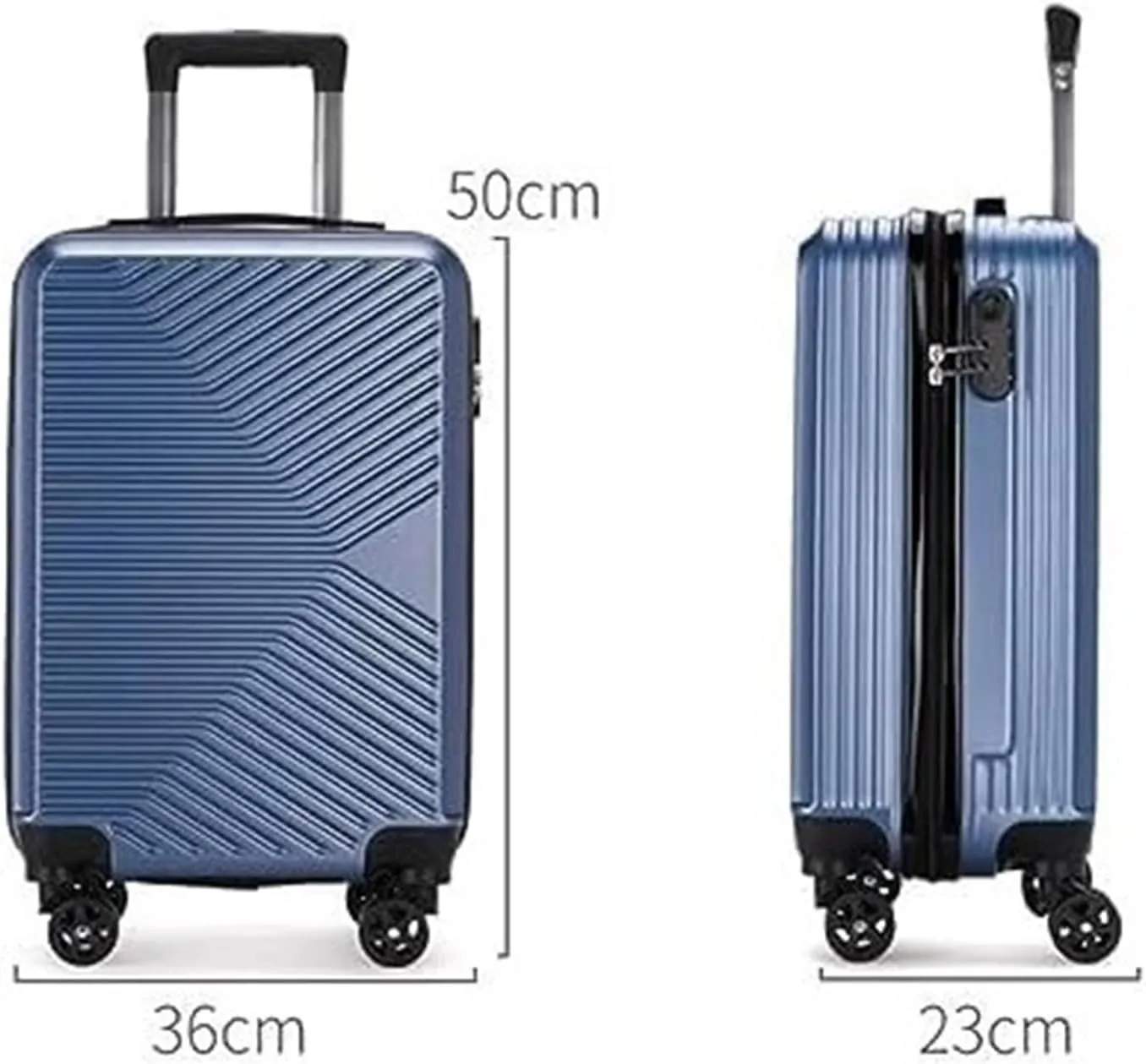 Carry-on Suitcase Luggage 20inch Lightweight Hardside Wheel Spinner Travel Luggage,Scratch-Resistant Carry-on Suitcase Carry-on Suitcases Carry On Luggages (B 20in)