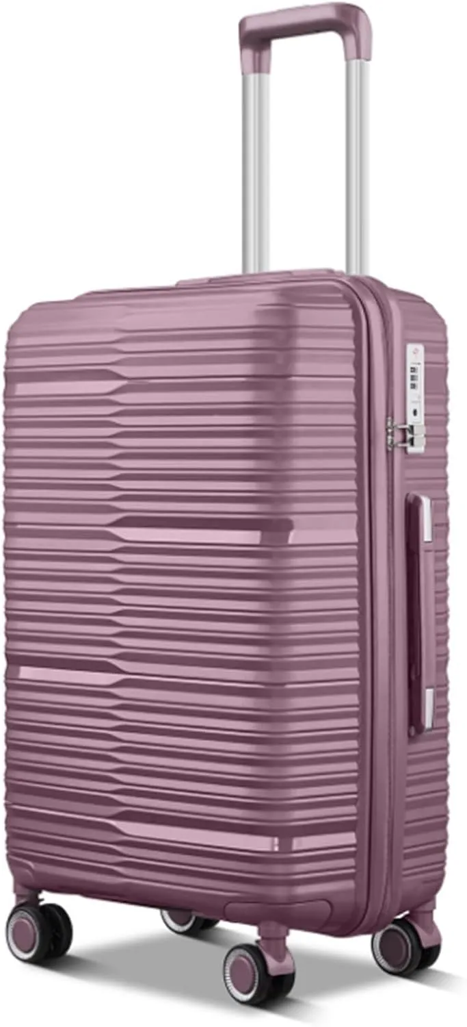Carry-on Suitcase Luggage 3pcs Carry On Luggage Hardshell Expandable Spinner Luggage With Lock 20/24/28in Suitcase Carry-on Suitcases Carry On Luggages (Color : B, Size : 20in 24in 28in)