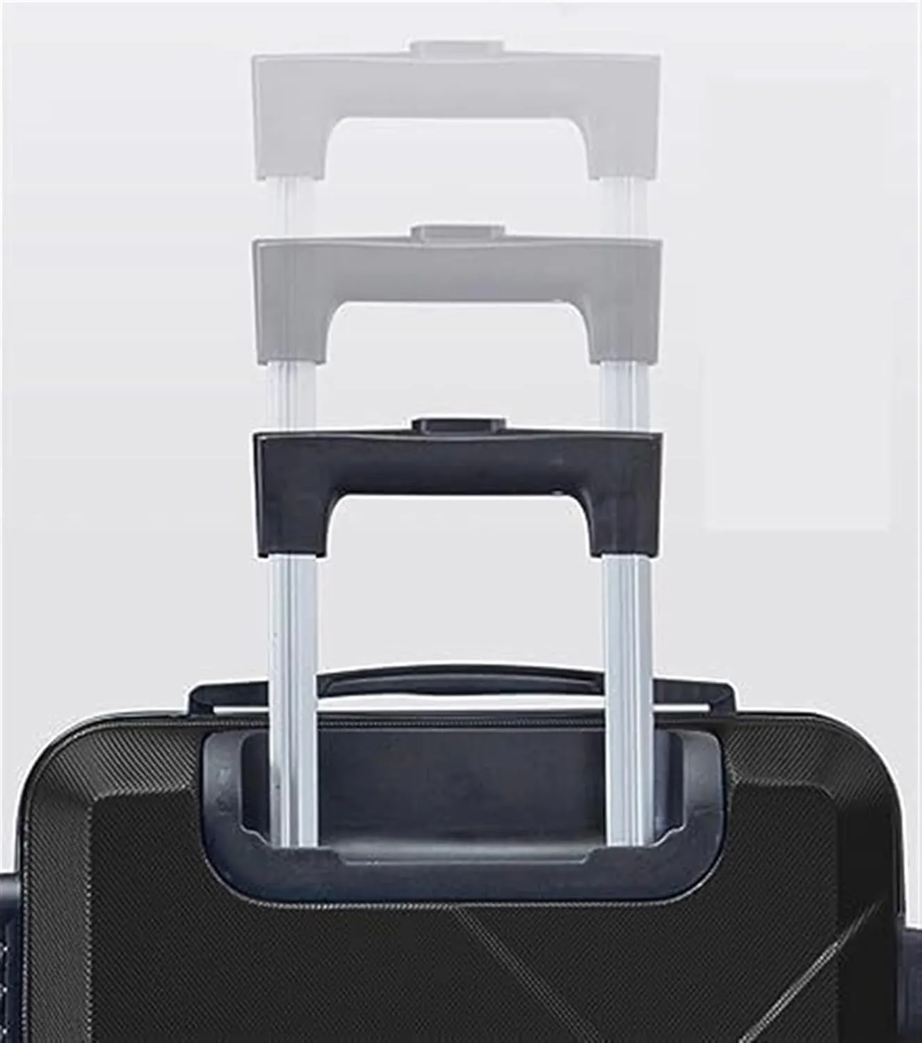 Carry-on Suitcase Luggage Carry On Luggage Hardcase Suitacse With Spinner Wheels Lightweight Hardshell Suitcase Carry-on Suitcases Carry On Luggages (Color : Black, Size : 20in)