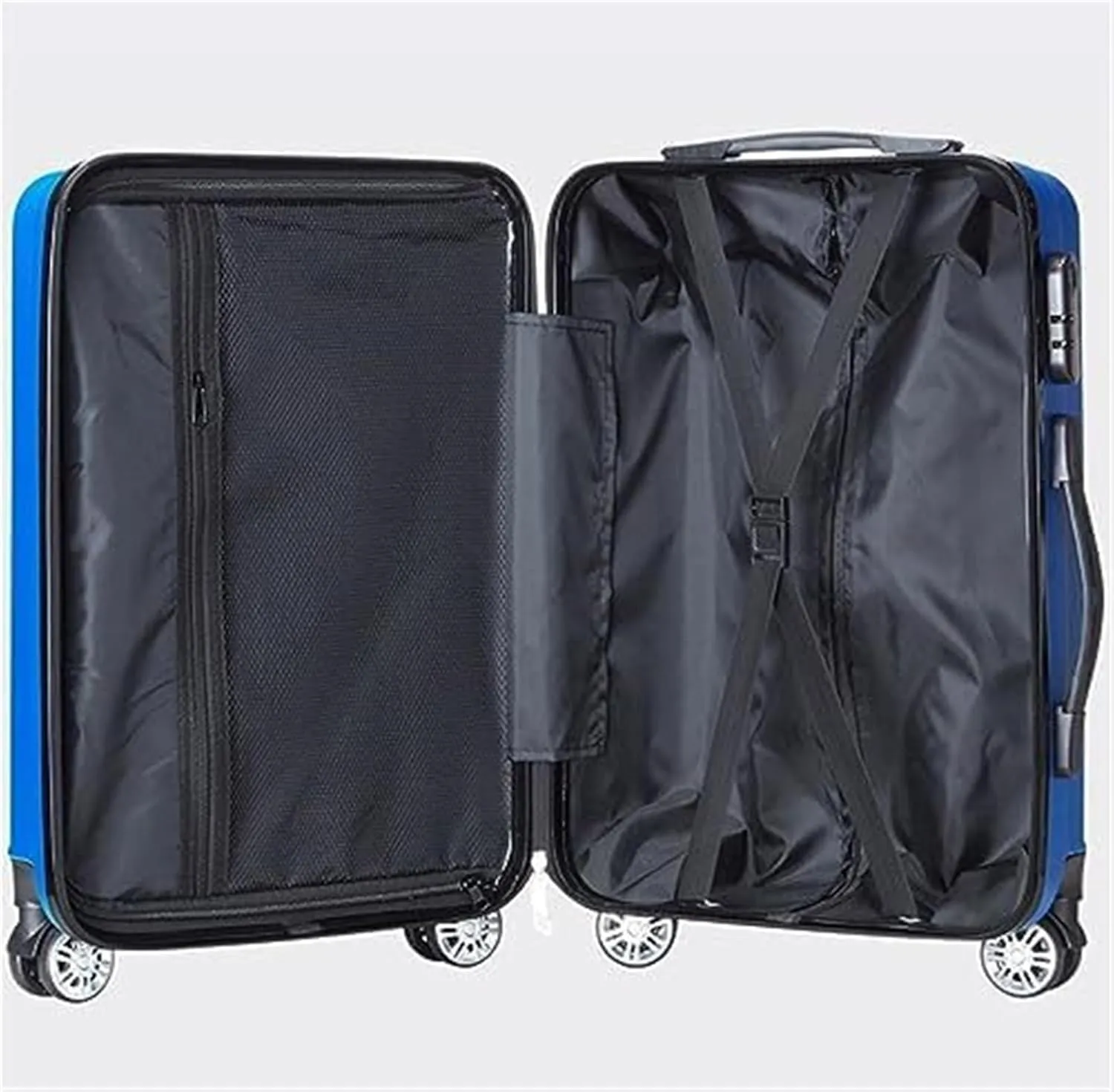 Carry-on Suitcase Luggage Carry On Luggage Hardcase Suitacse With Spinner Wheels Lightweight Hardshell Suitcase Carry-on Suitcases Carry On Luggages (Color : Purple, Size : 20in)