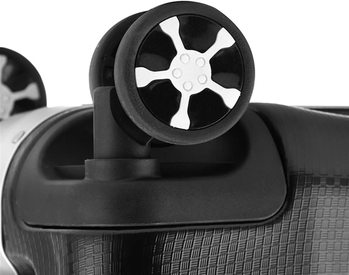 Carry-on Suitcase Luggage Hard Shell Carry On Luggage with Aluminum Frame,No Zipper Suitcase, Combination Lock Carry-on Suitcases Carry On Luggages,Silver-24in (Black 20in)