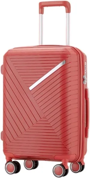 Carry-on Suitcase Luggage Hardside Rugged Travel Suitcase Luggage With Spinner Wheels,Luggage Suitcase Lightweight Carry-on Suitcases Carry On Luggages (Color : F, Size : 20inch)