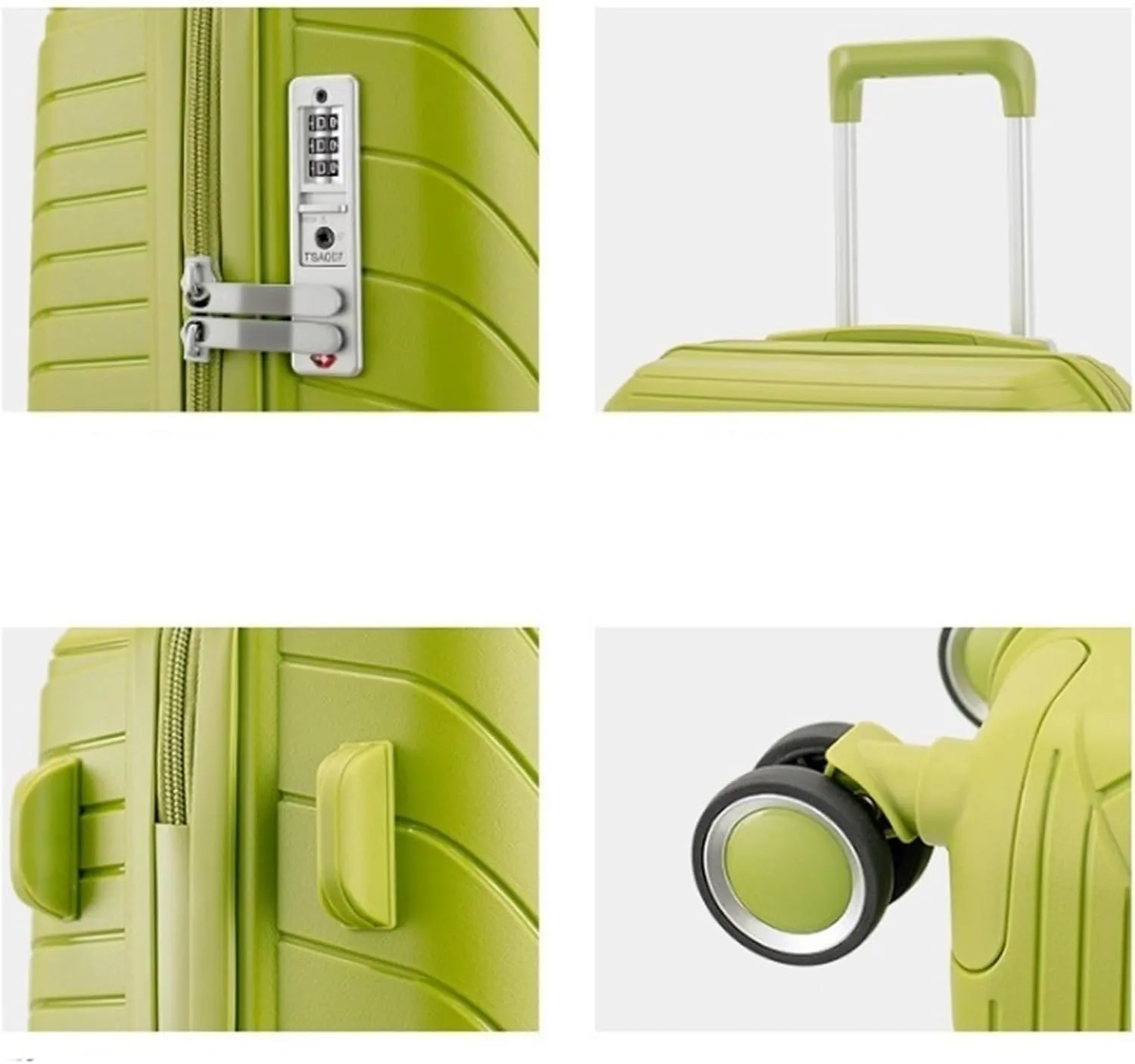 Carry-on Suitcase Luggage Hardside Rugged Travel Suitcase Luggage With Spinner Wheels,Luggage Suitcase Lightweight Carry-on Suitcases Carry On Luggages (Color : F, Size : 20inch)