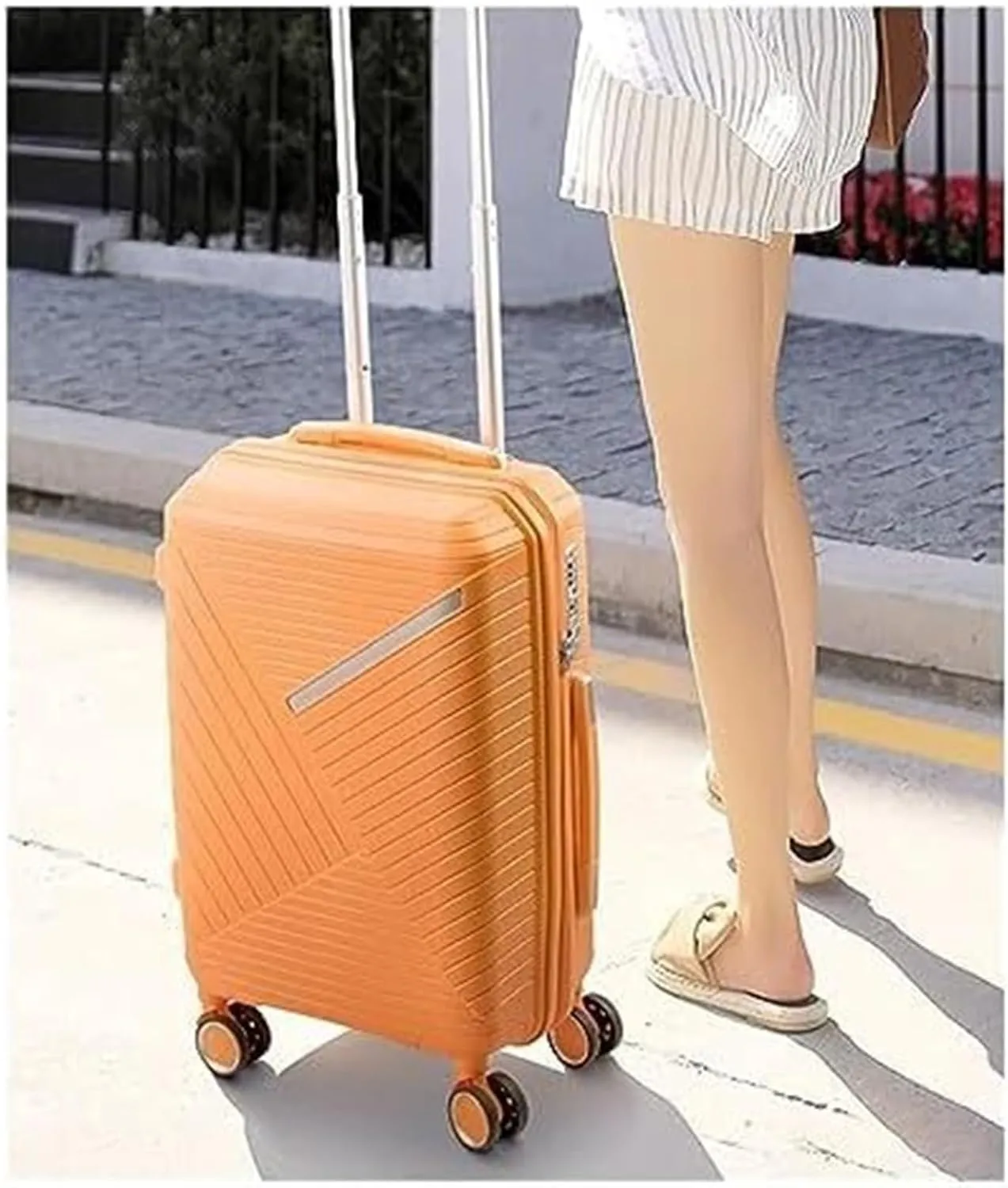 Carry-on Suitcase Luggage Luggage Carry On Lightweight Suitcase Travel Luggage With Spinner Wheels Suitcase Carry-on Suitcases Carry On Luggages (Color : A, Size : 20in)