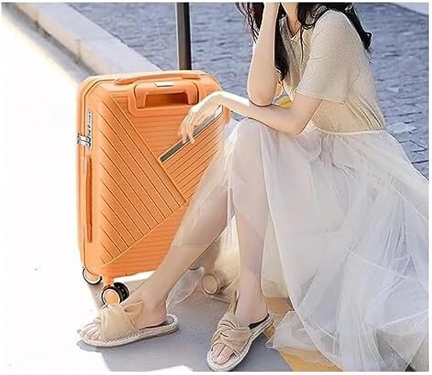 Carry-on Suitcase Luggage Luggage Carry On Lightweight Suitcase Travel Luggage With Spinner Wheels Suitcase Carry-on Suitcases Carry On Luggages (Color : A, Size : 20in)