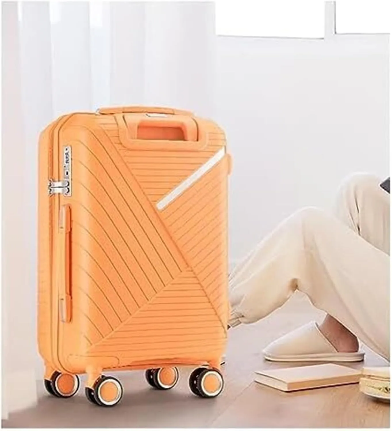 Carry-on Suitcase Luggage Luggage Carry On Lightweight Suitcase Travel Luggage With Spinner Wheels Suitcase Carry-on Suitcases Carry On Luggages (Color : D, Size : 20in)