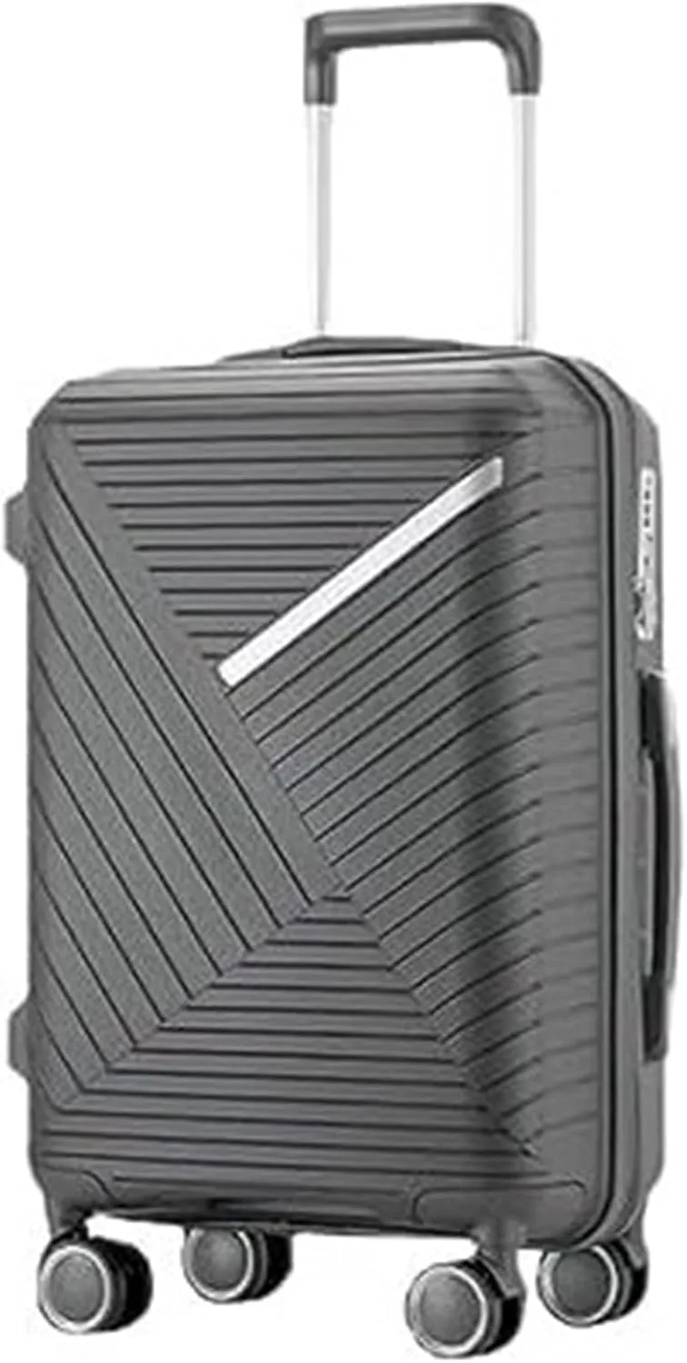Carry-on Suitcase Luggage Luggage Carry On Lightweight Suitcase Travel Luggage With Spinner Wheels Suitcase Carry-on Suitcases Carry On Luggages (Color : D, Size : 20in)