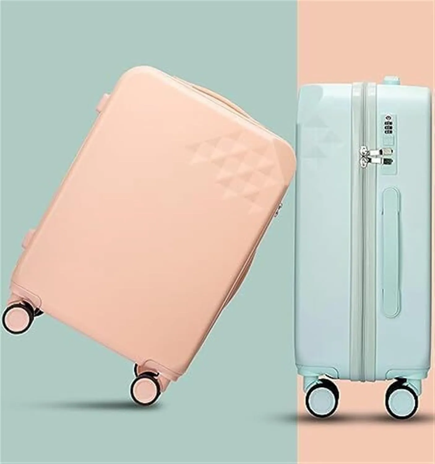 Carry-on Suitcase Luggage Luggage Expandable 8-Wheel Spinner Lightweight Hardside Suitcase,Suitcase Checked Luggage Carry-on Suitcases Carry On Luggages (Color : B, Size : 4inch)