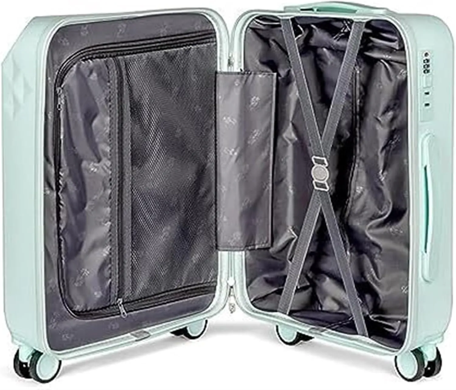 Carry-on Suitcase Luggage Luggage Expandable 8-Wheel Spinner Lightweight Hardside Suitcase,Suitcase Checked Luggage Carry-on Suitcases Carry On Luggages (Color : B, Size : 4inch)