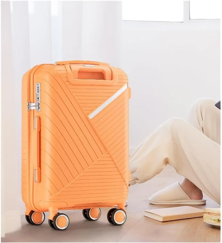 Carry-on Suitcase Luggage Luggage Lightweight Suitcase Travel Luggage With Spinner Wheels TSA Lock 20-Inch Carry-on Suitcases Carry On Luggages (Color : F, Size : 20in)