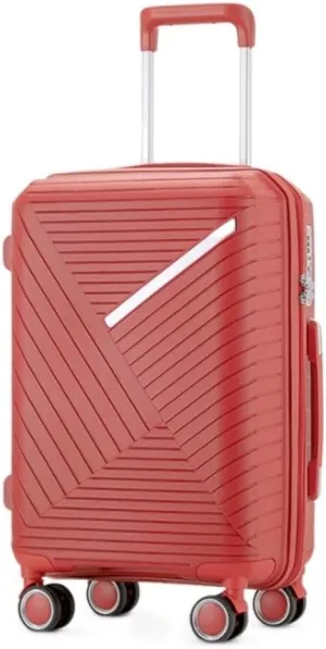 Carry-on Suitcase Luggage Luggage Lightweight Suitcase Travel Luggage With Spinner Wheels TSA Lock 20-Inch Carry-on Suitcases Carry On Luggages (Color : F, Size : 20in)