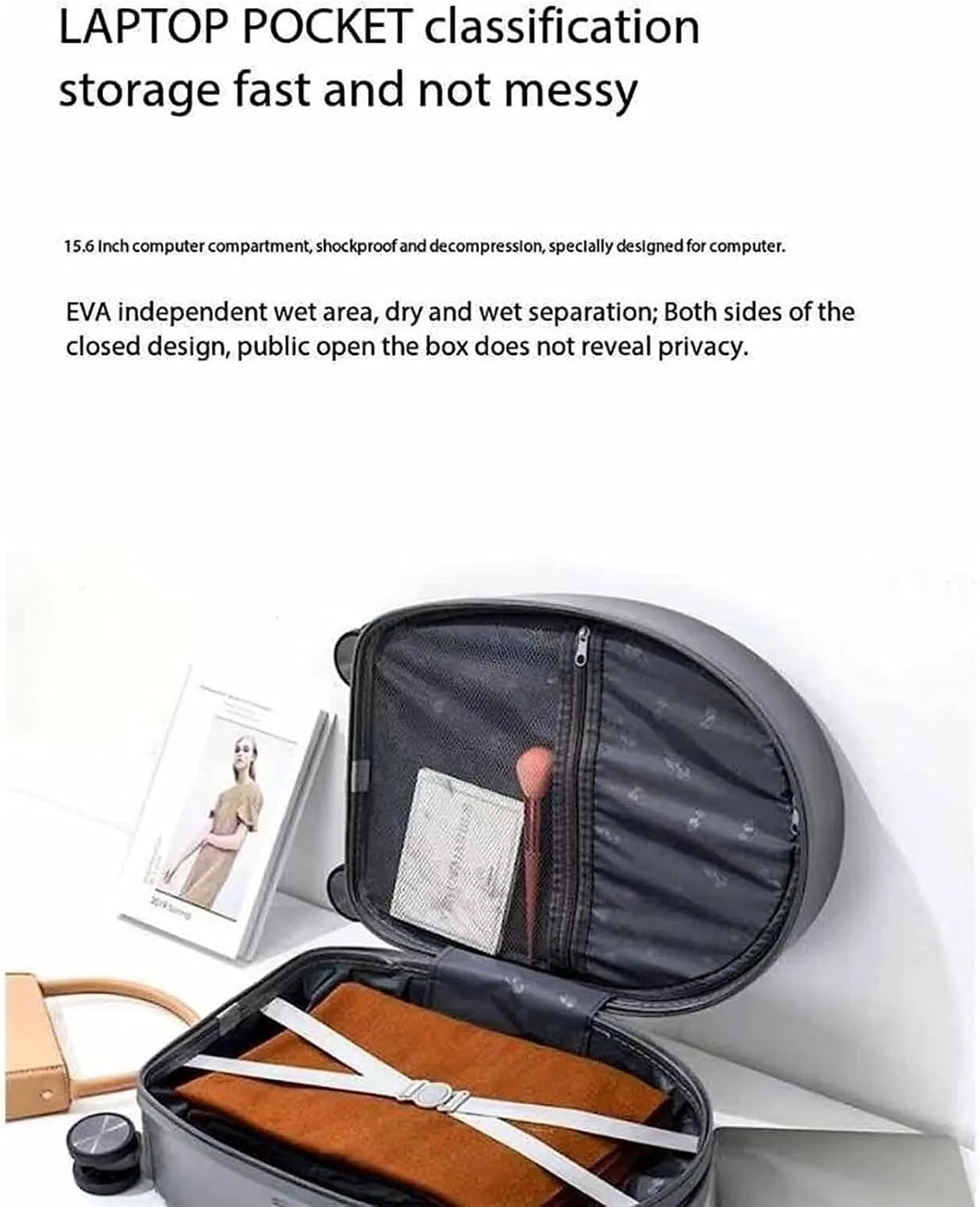 Carry-on Suitcase Luggage Luggage With Spinner Wheels Lightweight Rolling Cabin Suitcase For Airplanes Travel Carry-on Suitcases Carry On Luggages (Color : E, Size : 18 inch)