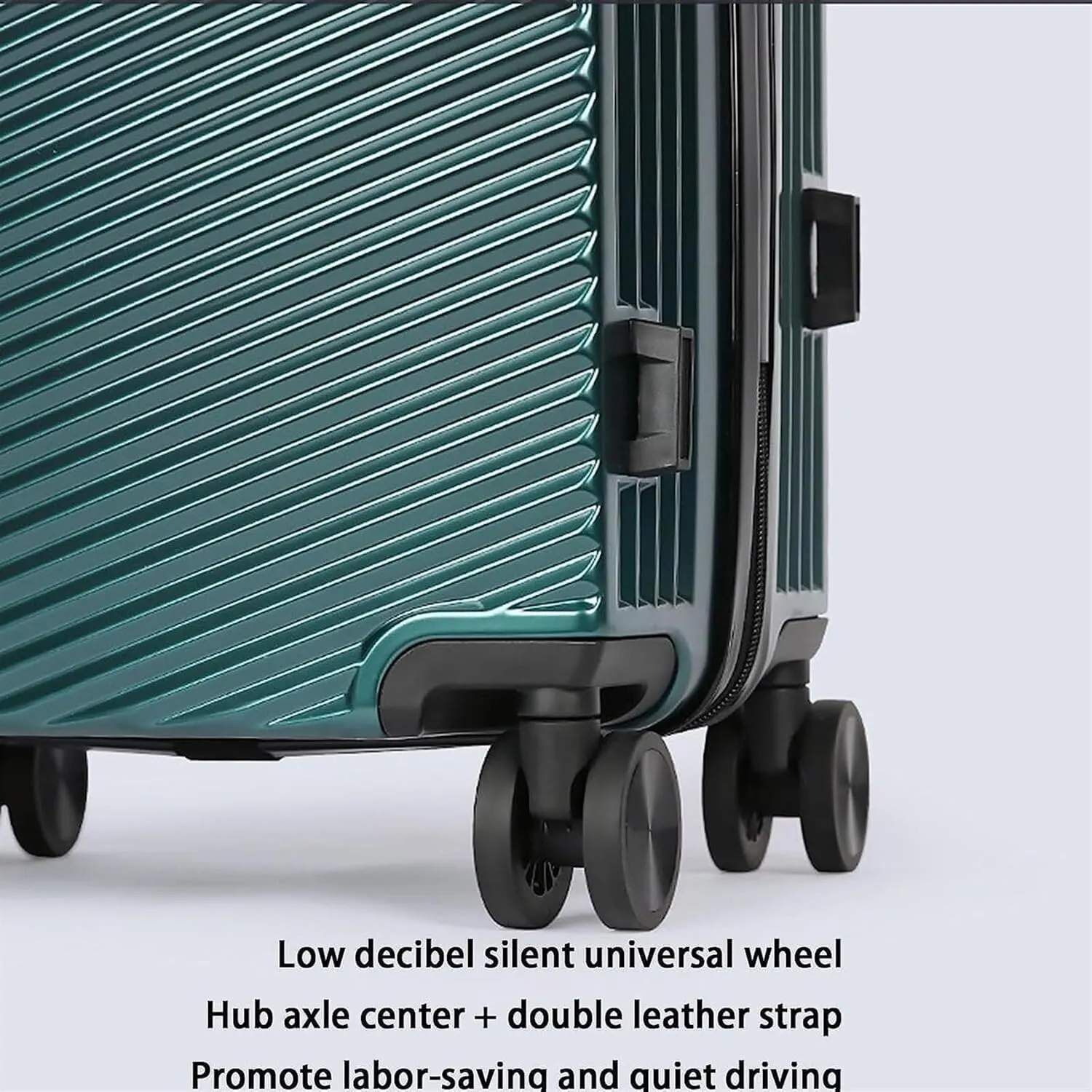 Carry-on Suitcase Luggage Portable Luggage With Spinner Wheels Carry On Luggage Drop-resistant TSA Locking Suitcase Carry-on Suitcases Carry On Luggages (Color : Green, Size : 20 in)