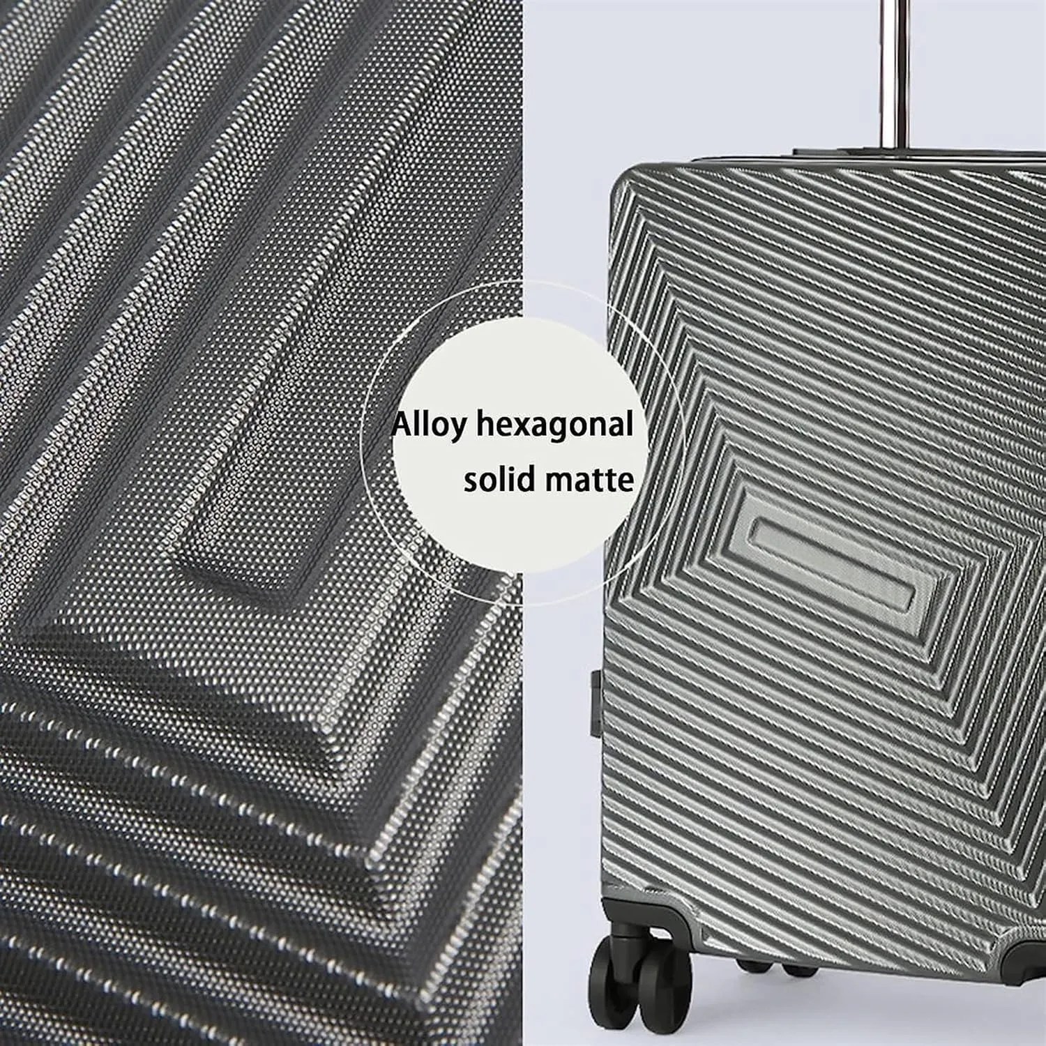 Carry-on Suitcase Luggage Portable Luggage With Spinner Wheels Carry On Luggage Drop-resistant TSA Locking Suitcase Carry-on Suitcases Carry On Luggages (Color : Green, Size : 20 in)