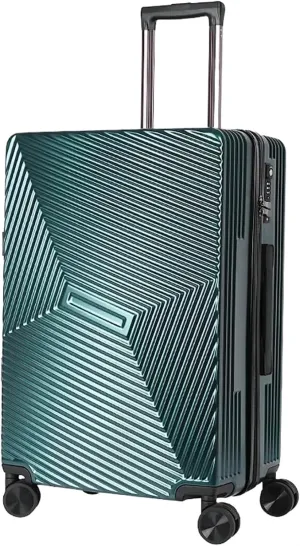 Carry-on Suitcase Luggage Portable Luggage With Spinner Wheels Carry On Luggage Drop-resistant TSA Locking Suitcase Carry-on Suitcases Carry On Luggages (Color : Green, Size : 20 in)