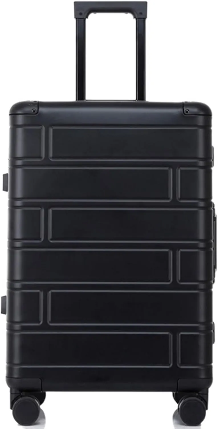 Carry-on Suitcase Luggage Suitcase Travel Case Hardshell Carry-on Luggage 20" With Silent Airplane Spinner Wheels Carry-on Suitcases Carry On Luggages (Color : Black, Size : 20inch)