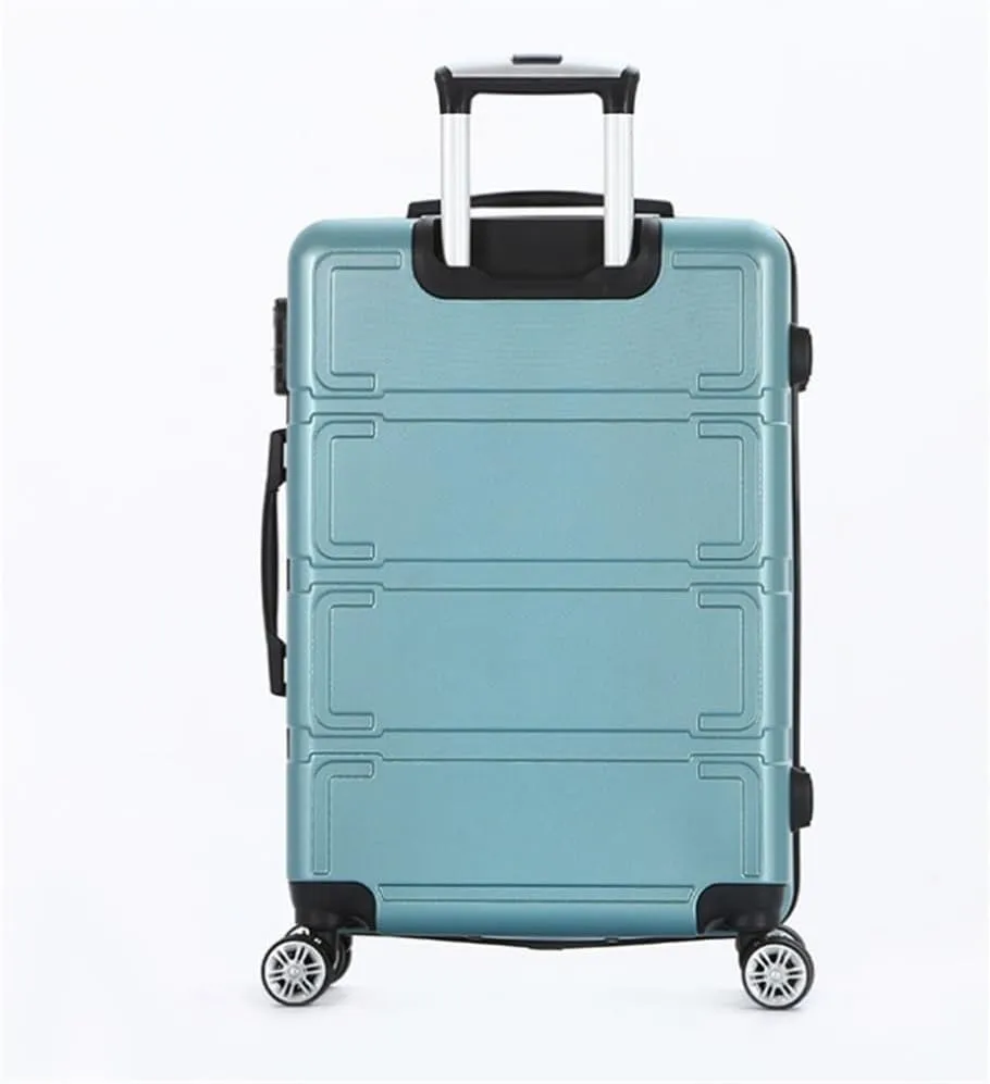 Carry-on Suitcase Luggage Women's Spinner Luggage Carry-On,Height Adjustable Handle for Business Trips and Travel Carry-on Suitcases Carry On Luggages (Silver 20in)