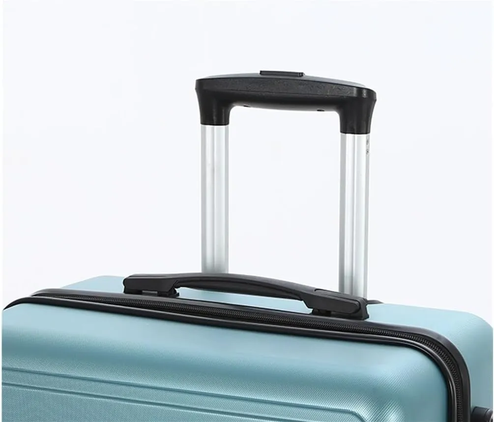 Carry-on Suitcase Luggage Women's Spinner Luggage Carry-On,Height Adjustable Handle for Business Trips and Travel Carry-on Suitcases Carry On Luggages (Silver 20in)