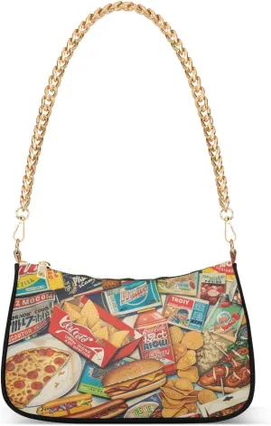 Cartoon Fire Trucks Mini Clutch Purses for Women, Trendy Handbags