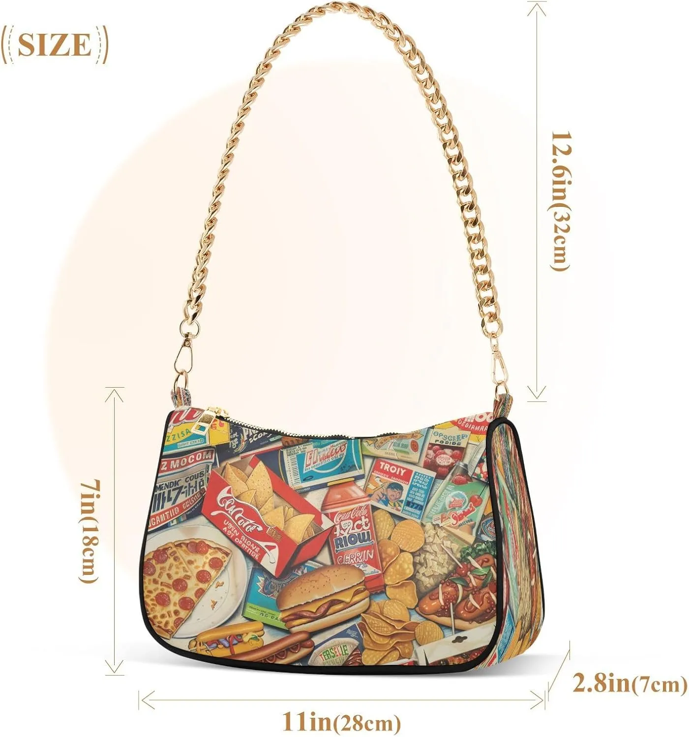 Cartoon Fire Trucks Mini Clutch Purses for Women, Trendy Handbags