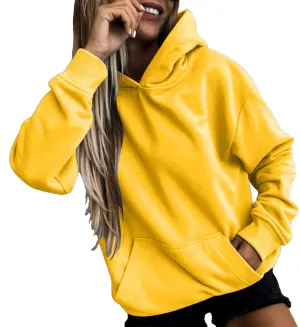 Ceboyel Womens Hoodies Oversized 2023 Hooded Pullover Sweatshirts Long Sleeve Fall Tops Y2K Teen Girls Clothing With Pockets