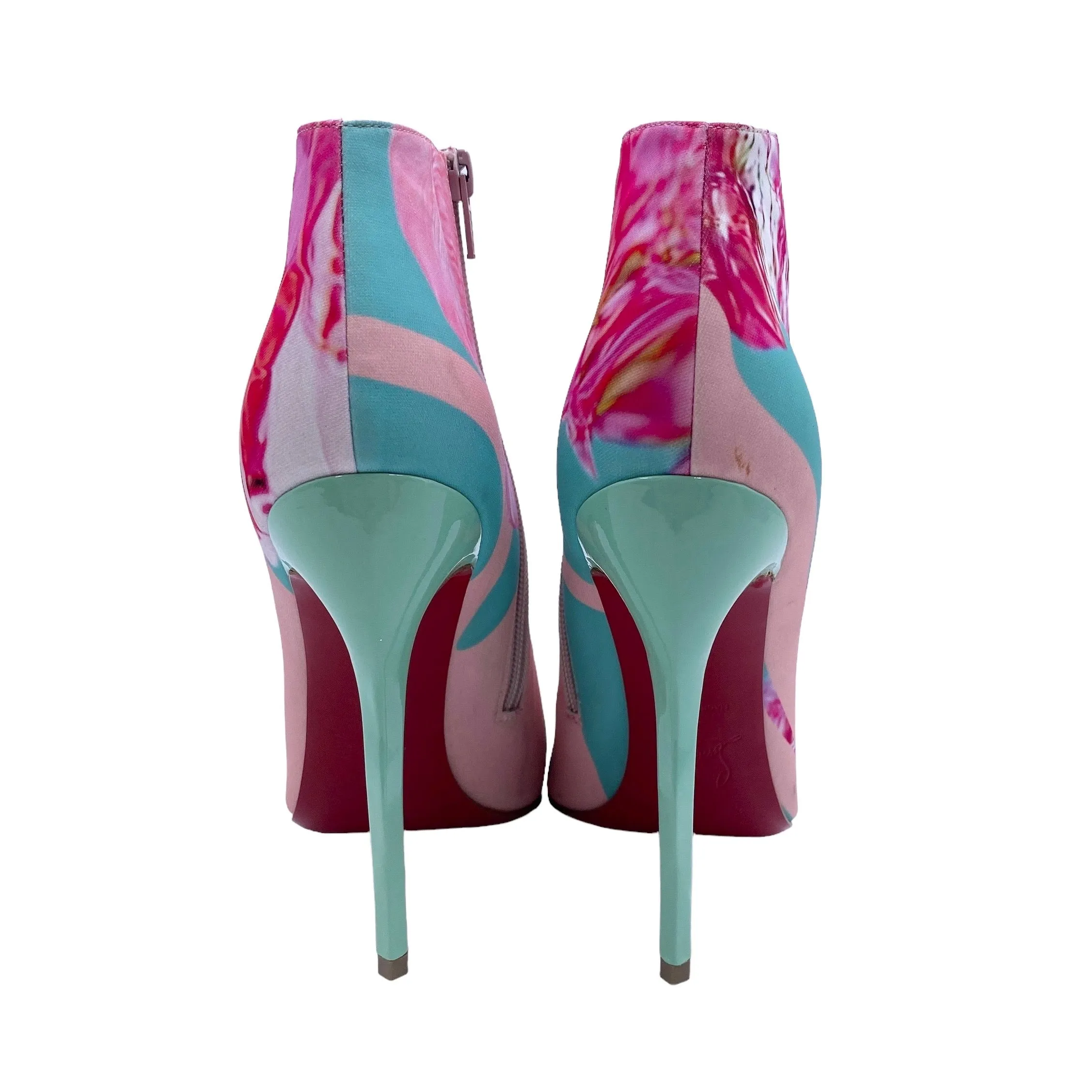CHRISTIAN LOUBOUTIN SO KATE WAWY HEEL BOOTS EU 40/ UK 7